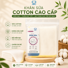Khăn sữa Cotton Belleto PL96 30x30cm 12g cho trẻ sơ sinh
