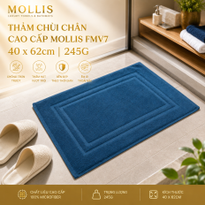 Thảm chân Mollis Cotton FMV7 40x62cm 245.g