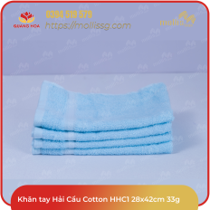Khăn tay Hải Cẩu Cotton HHC1 28x42cm 33g