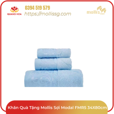 Khăn Quà Tặng Mollis Sợi Modal FMR5 34X80cm