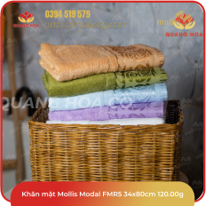Khăn mặt Mollis Modal FMR5 34x80cm 120.g