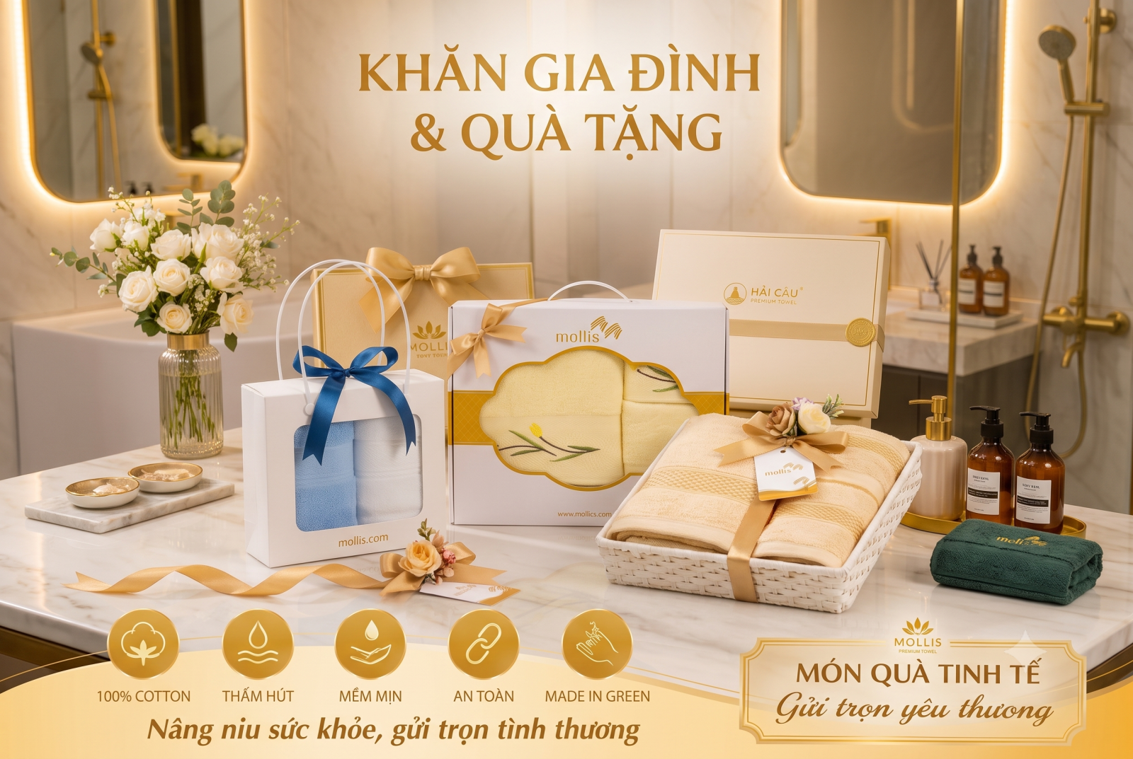 Khăn quà tặng doanh nghiệp 