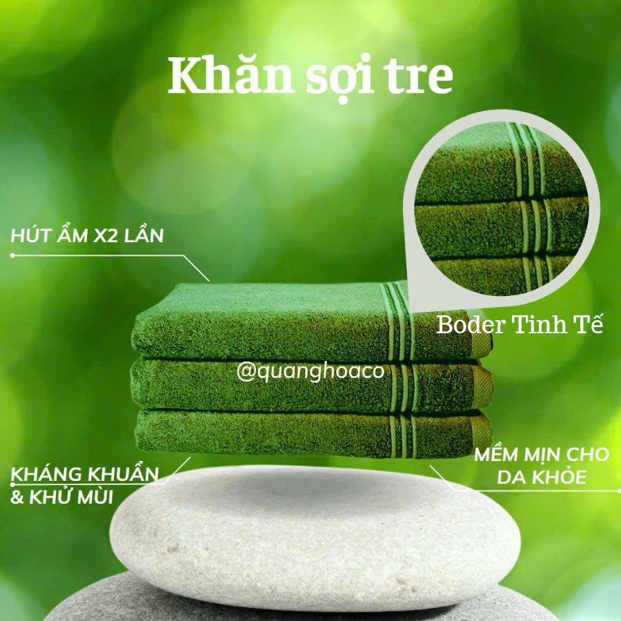 Khăn Organic, Bamboo