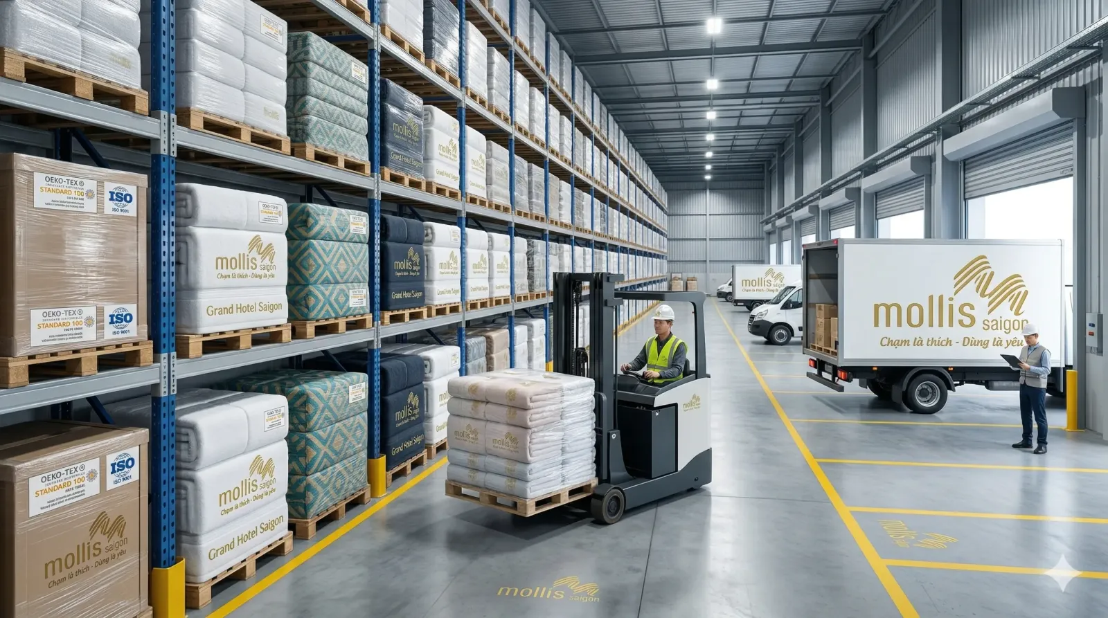 Địa chỉ cung cấp khăn giá sỉ tại TPHCM chi tiet
