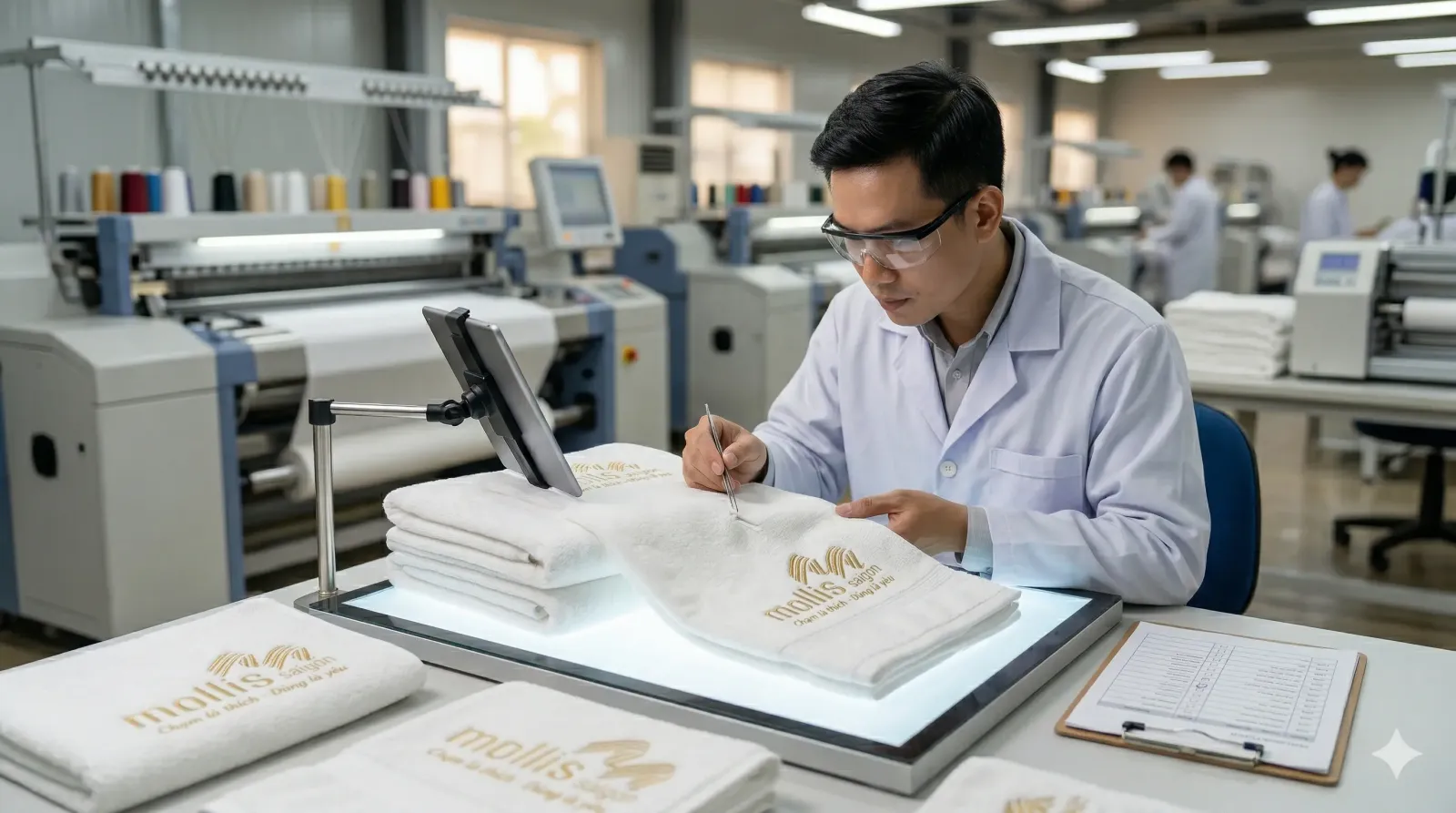 Địa chỉ cung cấp khăn giá sỉ tại TPHCM chi tiet