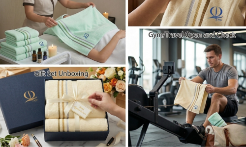 Khăn tắm cao cấp mollis cho gia đình