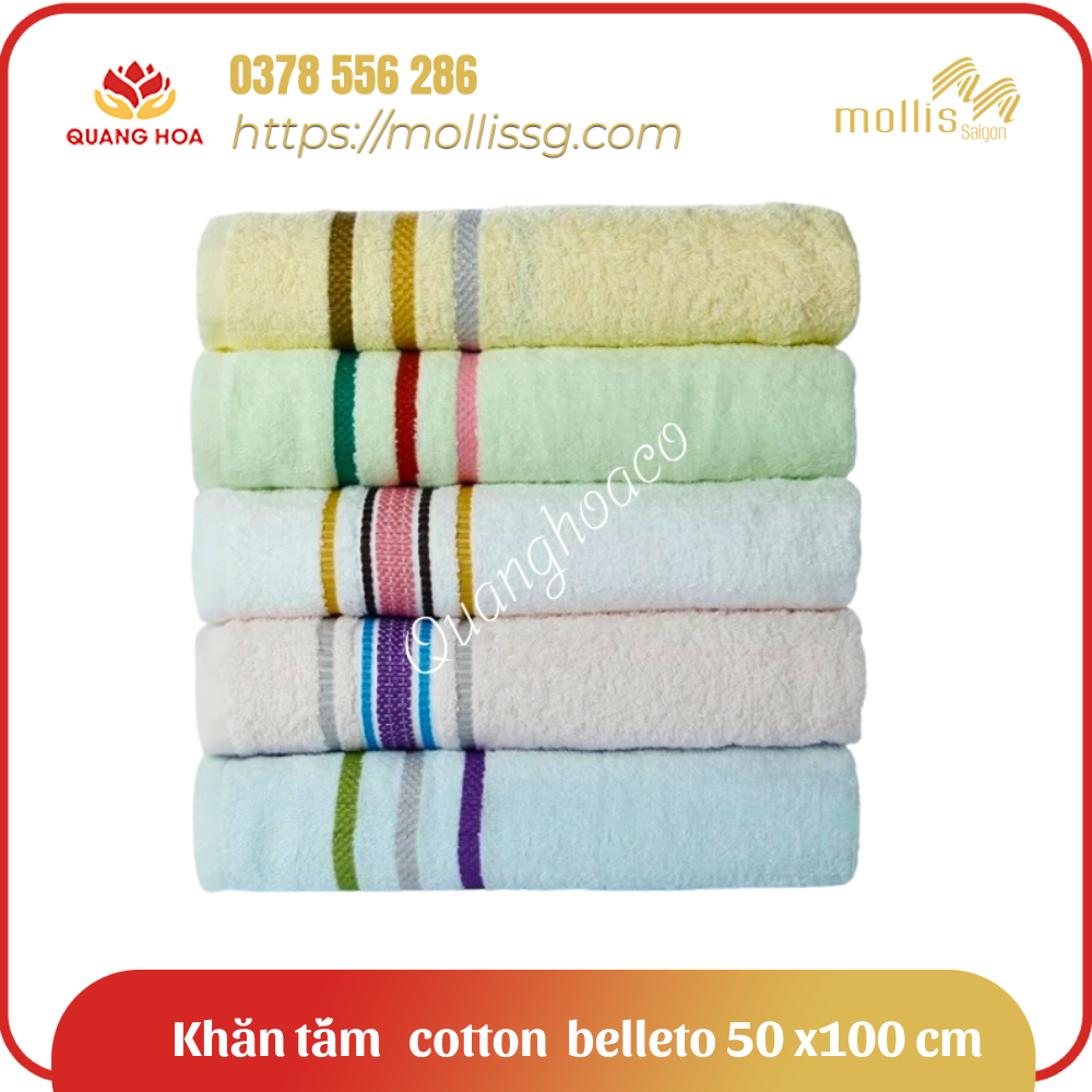 khăn tắm cotton  quàng phú bellto  