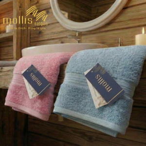 Khăn Cotton Airsoft Cao Cấp Mollis – Mềm Mại, Thấm Hút Tốt