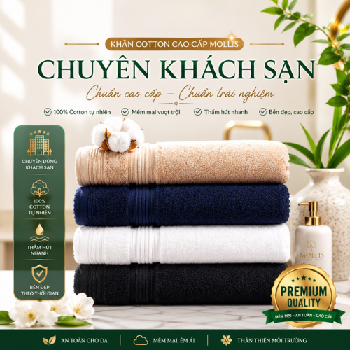 Khăn Cotton Cao Cấp Là Gì? 7 Điểm Khác Biệt So Với Khăn Cotton Thông Thường