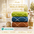 Khăn tắm  Cotton MOLLIS  BM8Z 50x100cm 200g