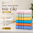 Khăn mặt Hải Cẩu Cotton BHD6 50x100cm 150g Cao Cấp Chính Hãng