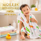 Khăn mặt Mollis cotton FM5A 40X80cm 87g