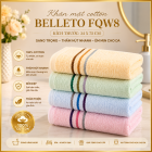 Khăn mặt Belleto Cotton FQW8 34x74cm 75g
