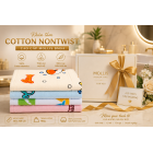 Khăn tắm Mollis cotton  Nontwist BM5A 60x120cm 195g
