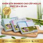 Khăn sữa Bamboo Mollis P637