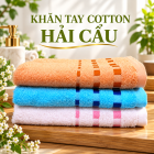 Combo 5 khăn tay cotton hải cẩu 