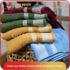 Khăn tay Mollis Cotton HM1K 34x50cm 71.40g